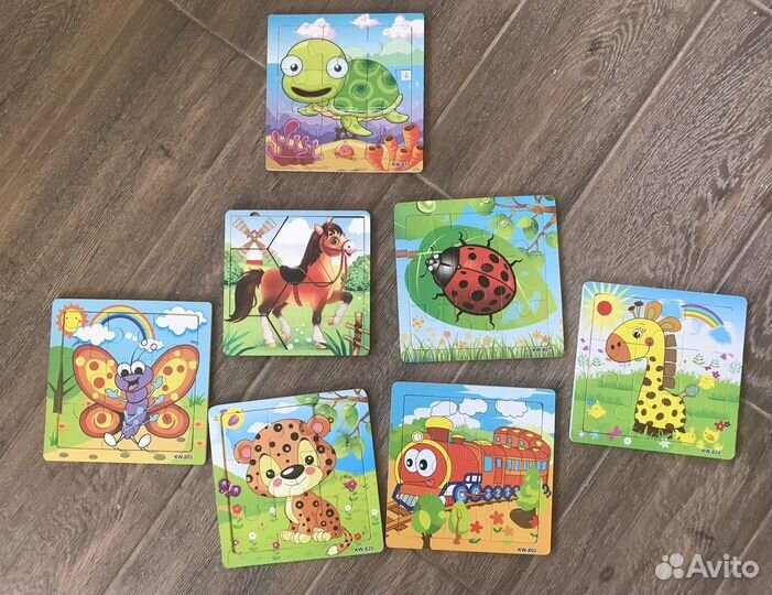 Пазлы от 0-3 лет