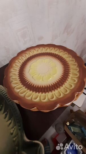 Керамическое блюдо СССР