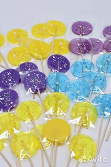 Леденцы из изомальта на торт в наличии