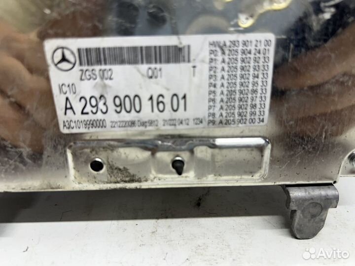 Прибор управления Mercedes-Benz EQC A2939001601