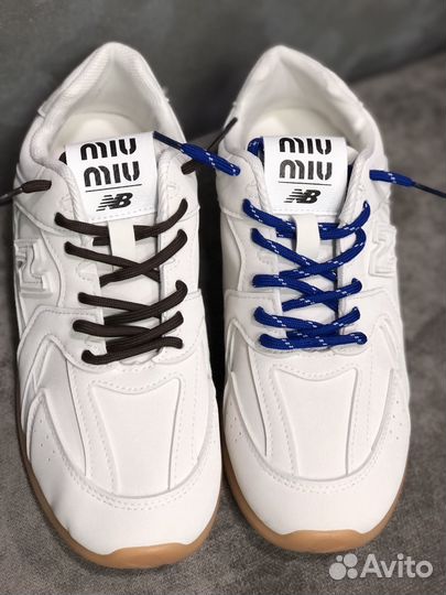 Кроссовки new balance & miu miu