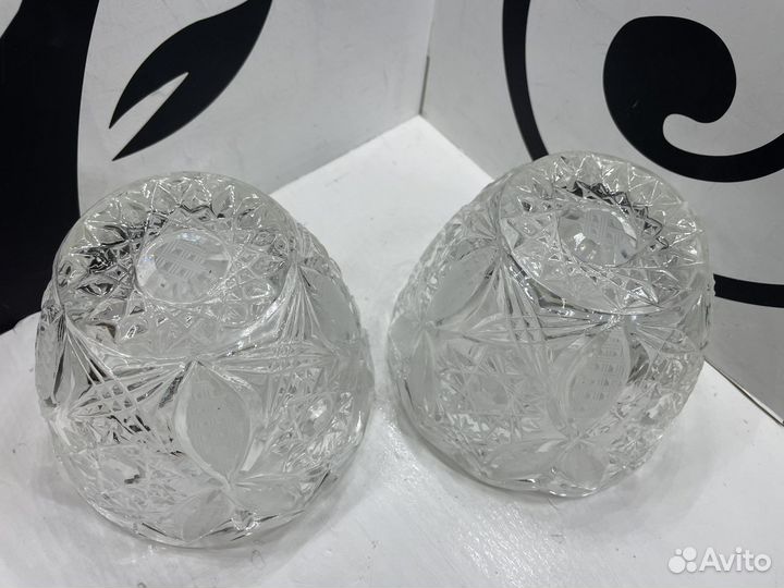 Набор салатников СССР / Хрусталь 2 штуки