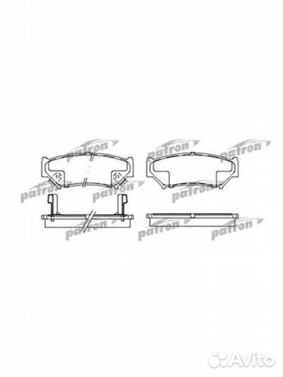 Колодки тормозные дисковые передние Suzuki Vitara