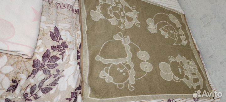 Одеяло детское шерсть