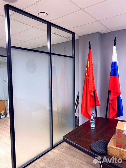 Стеклянные перегородки с расширенной гарантией