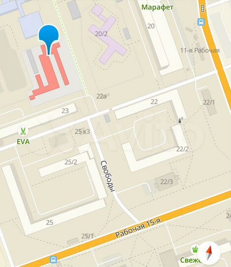 Гараж, 21 м²