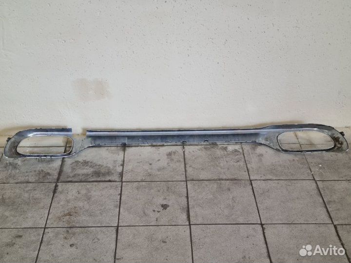 Накладка бампера задняя Mercedes-Benz Gle-Class