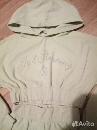 Велюровый костюм bershka xs-s