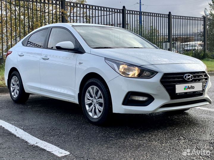 Hyundai Solaris 1.4 AT, 2018, 52 700 км