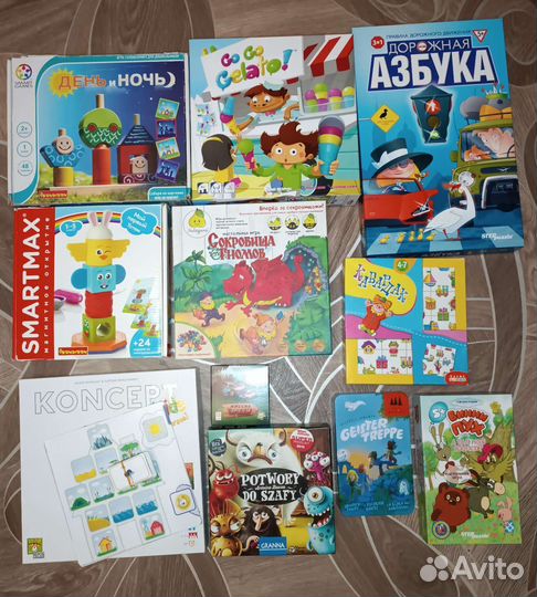 Настольные и логические игры