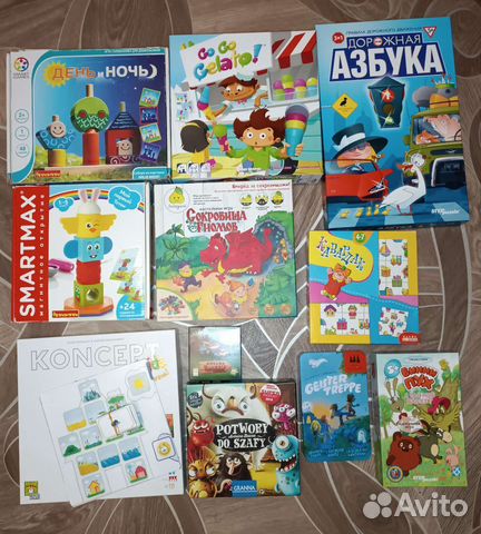 Настольные и логические игры