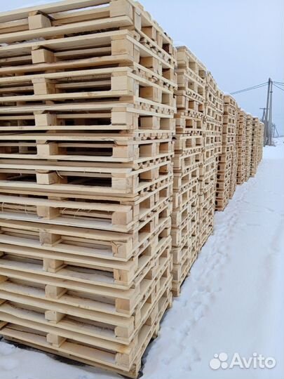 Поддоны деревянные 1000 на 1200