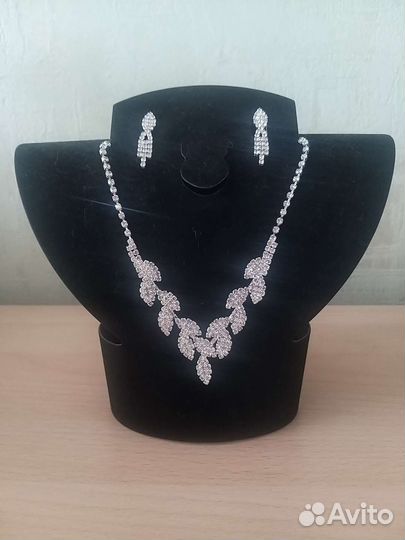 Колье и серьги набор