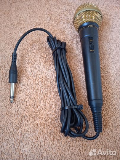 Микрофон для караоке проводной JVC