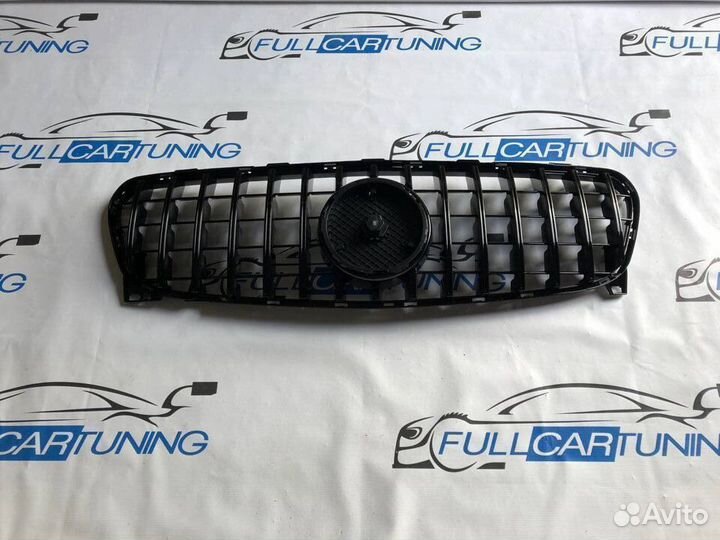 Решетка радиатора Мерседес гла 156 GLA X156 black