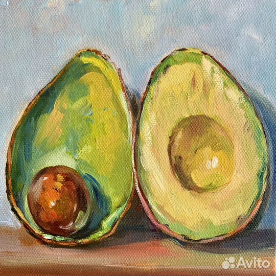 Картина маслом Авокадо