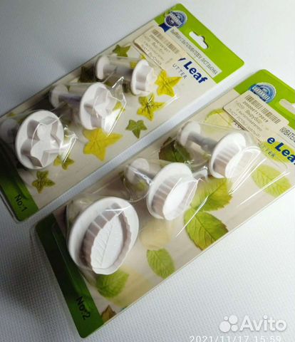 Для кондитеров: вырубки (плунжеры) / насадки / пер