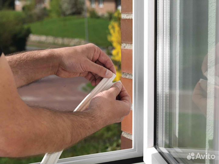 Уплотнитель с заменой Veka RAL84255