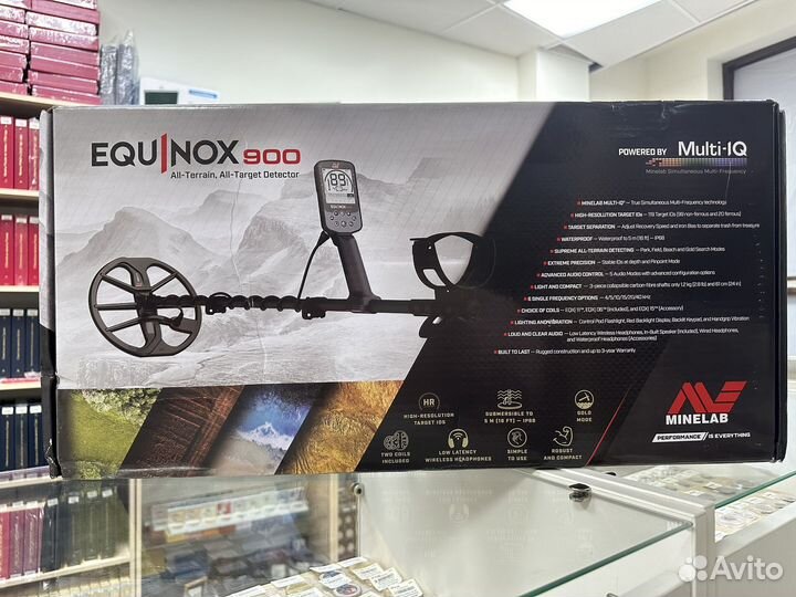 Металлоискатель minelab equinox 900