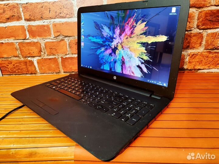 HP 15-ac603ur - 4 Ядра \ 2 Озу \ 500 HDD