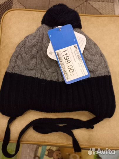 Шапка для мальчика на 1,5-3 года