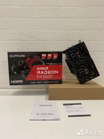 Видеокарта RX 6600/Гарантия