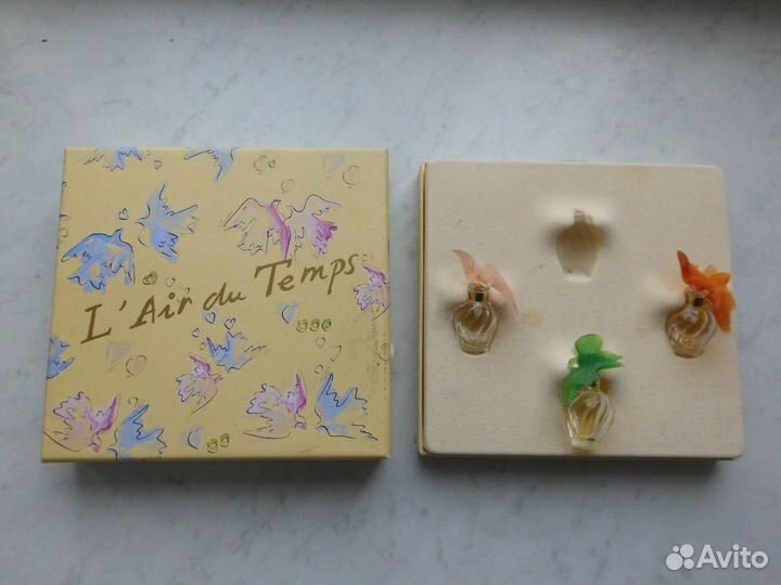 Миниатюры nina ricci винтаж от