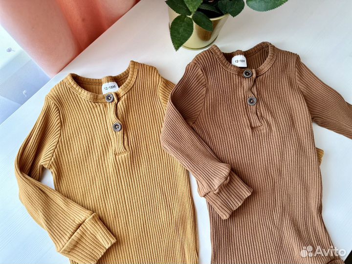 Комплект боди пакетом 80 86 размер