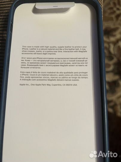 Чехол на iPhone 12 pro оригинал новый