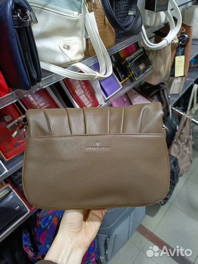 Сумка кожаная женская