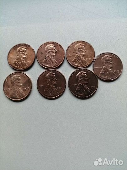 Монеты США разные года
