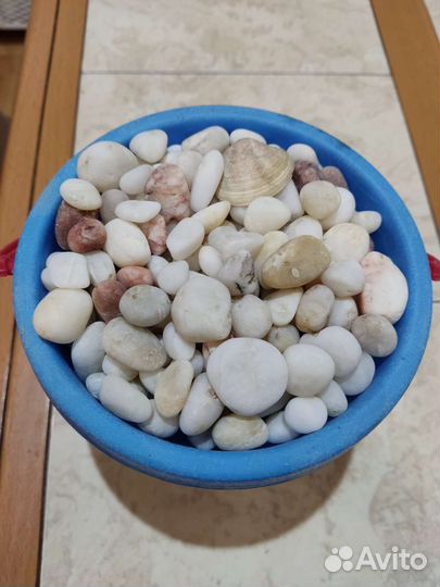 Камушки для аквариума и декора