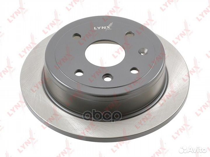 Диск тормозной задн. 257x10,5 BN-1351 lynxauto
