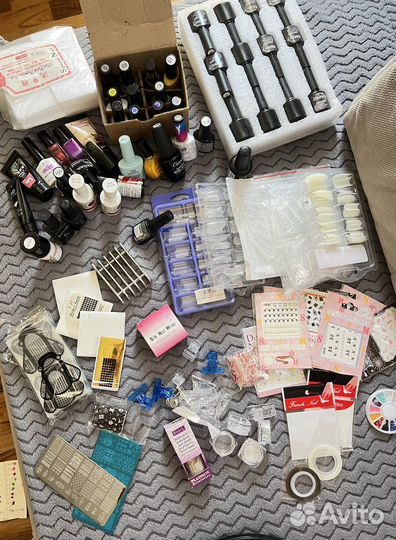 Для наращивания ногтей, лампа, гель лаки