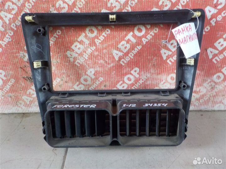 Рамка магнитолы Subaru Forester S12 SH EJ25 2008