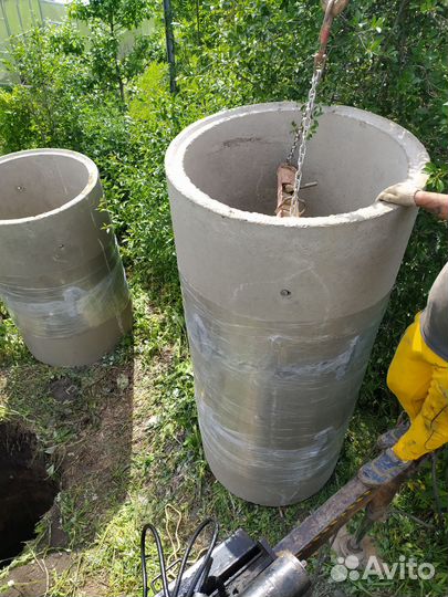 Бурение колодцев и септиков машиной