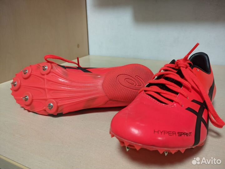 Бутсы Asics Hyper Sprint для бега. Размер 25