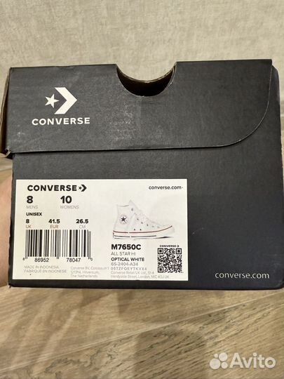 Кеды converse