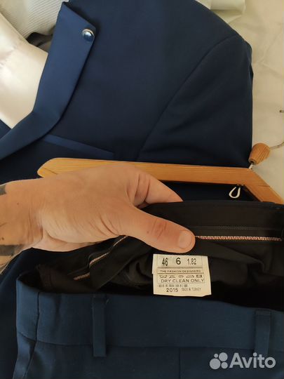 Костюм свадебный торжественный мужской (S)