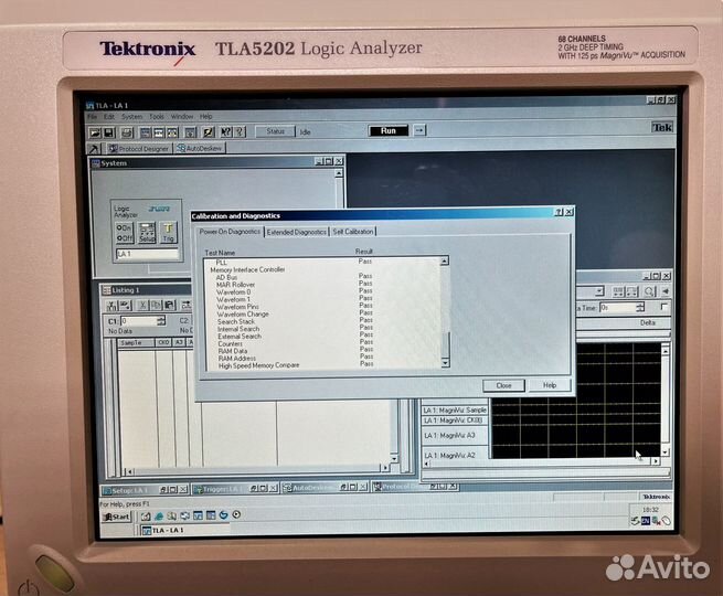 Логический анализатор tektronix TLA-5202