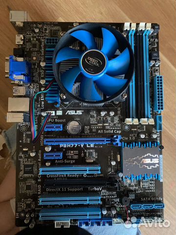 Материнская плата с процессором i7-3770 купить в Чебоксарах ...