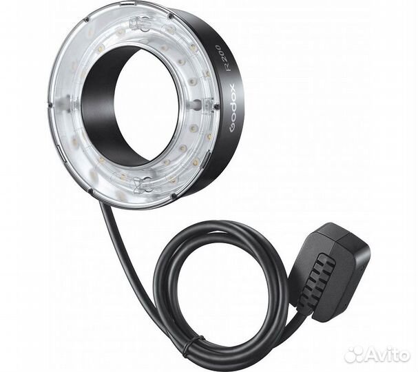 Голова выносная кольцевая Godox R200 для вспышек A