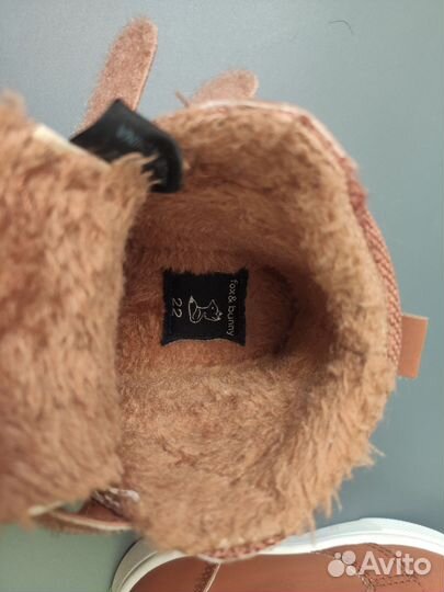 Демисезонные ботинки для девочки 22 fox&banny