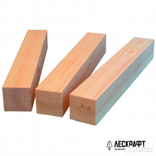 Брус клеенный 90*90*3000 сорт А