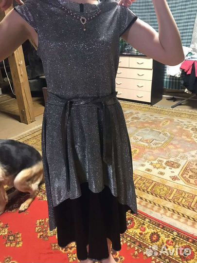 Платье для девочки на выпускной 140