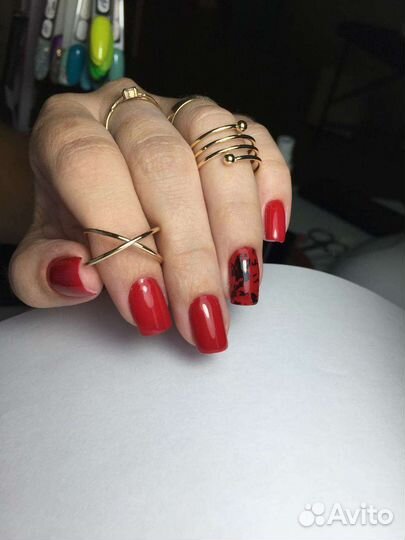 Маникюр гель лак
