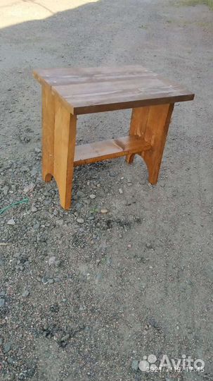 Деревянная Скамейка, табурет