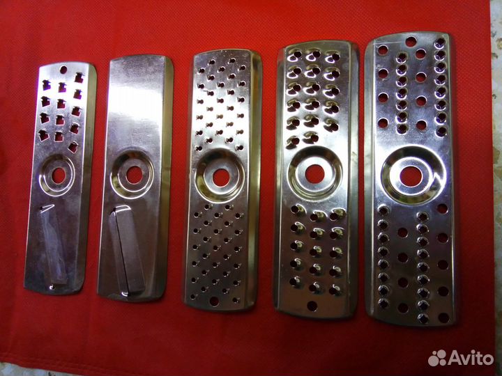 Терки для кухонного комбайна. новые, нержавейка, О