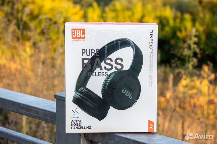 Беспроводные наушники jbl tune 510bt