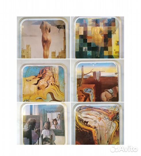 Набор пробковых подставок под кружку, стакан